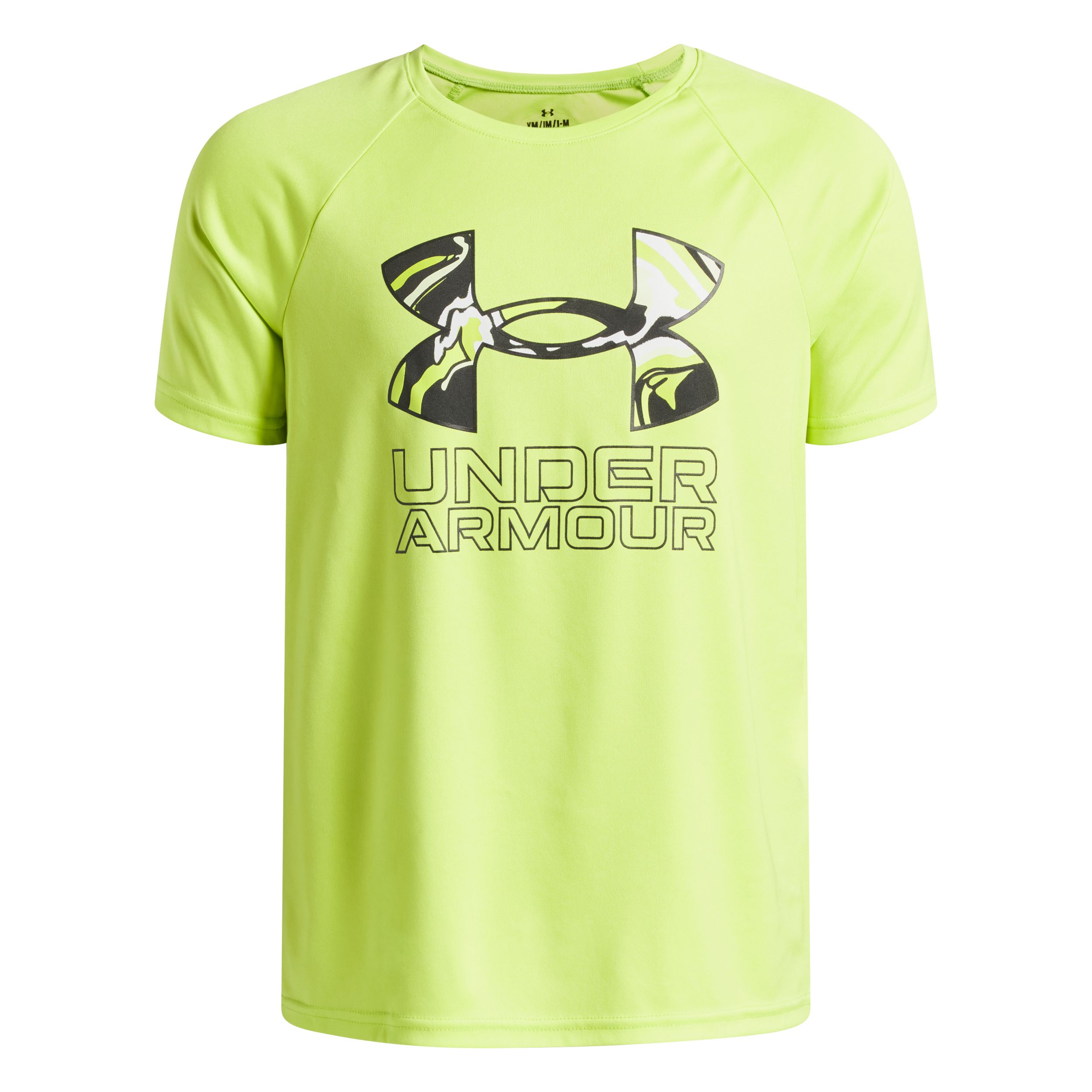 Under Armor Boys' Tech Hybrid Print Fill T Shirt