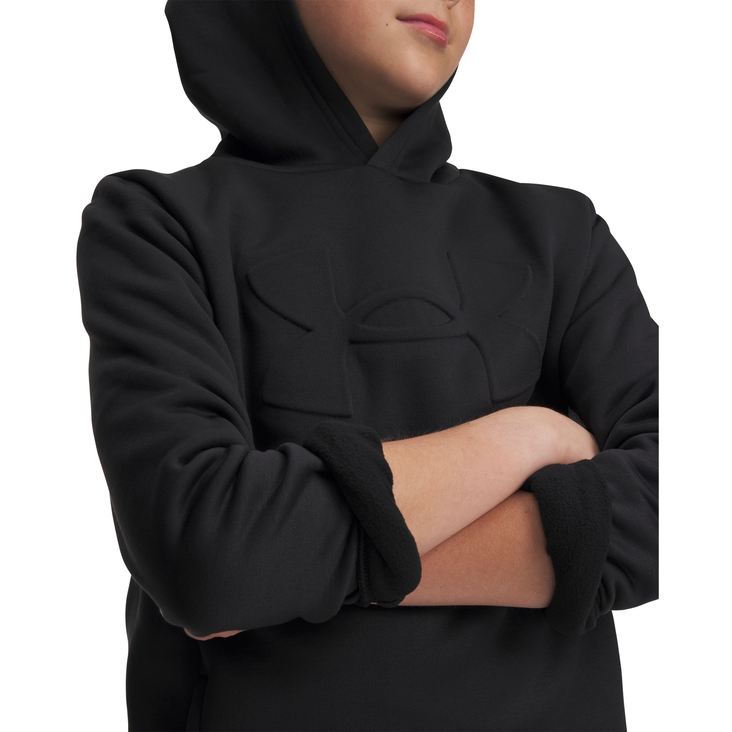 Under Armour Boys' Armour Fleece Embossed Hoodie