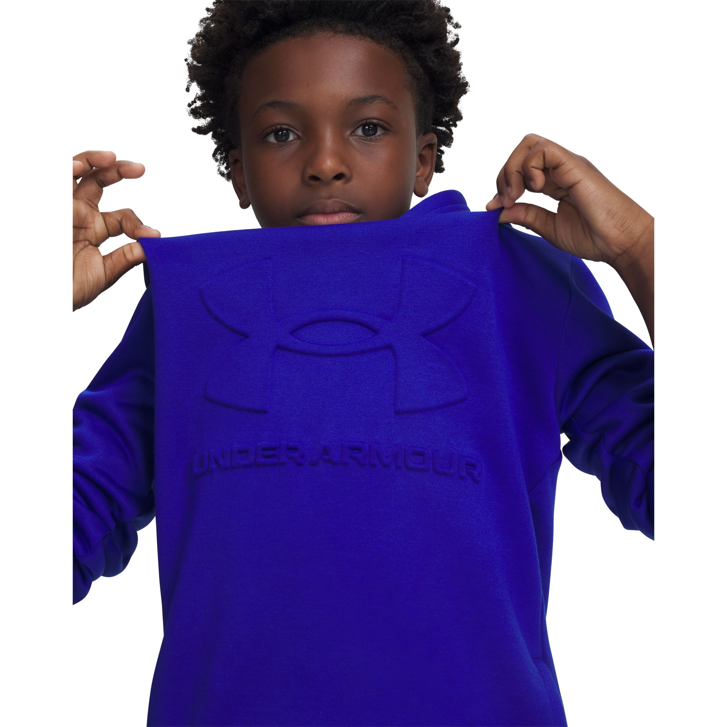 Under Armour Boys' Armour Fleece Embossed Hoodie