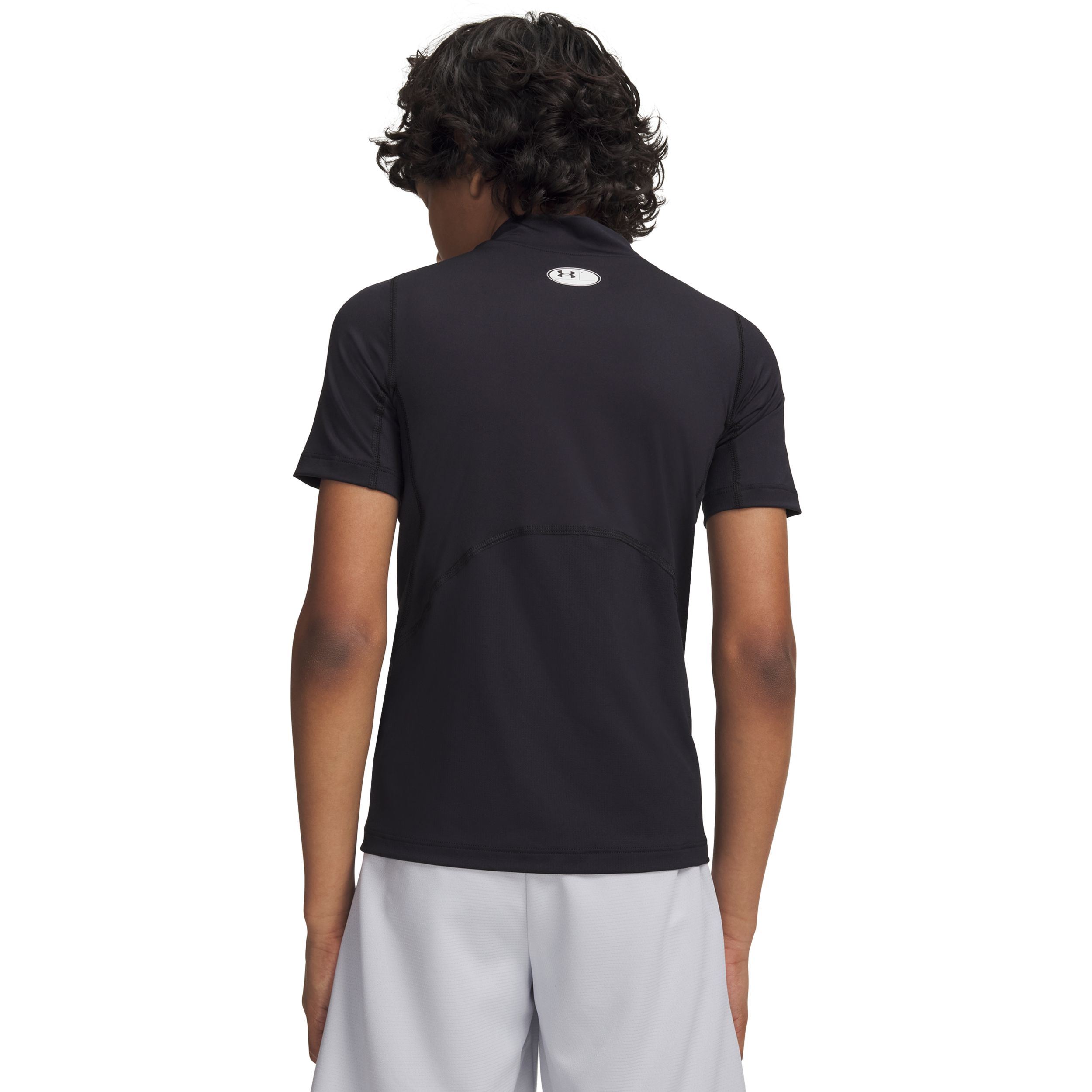 Under Armour Kids' Armour HeatGear® Mock Short Sleeve T-Shirt