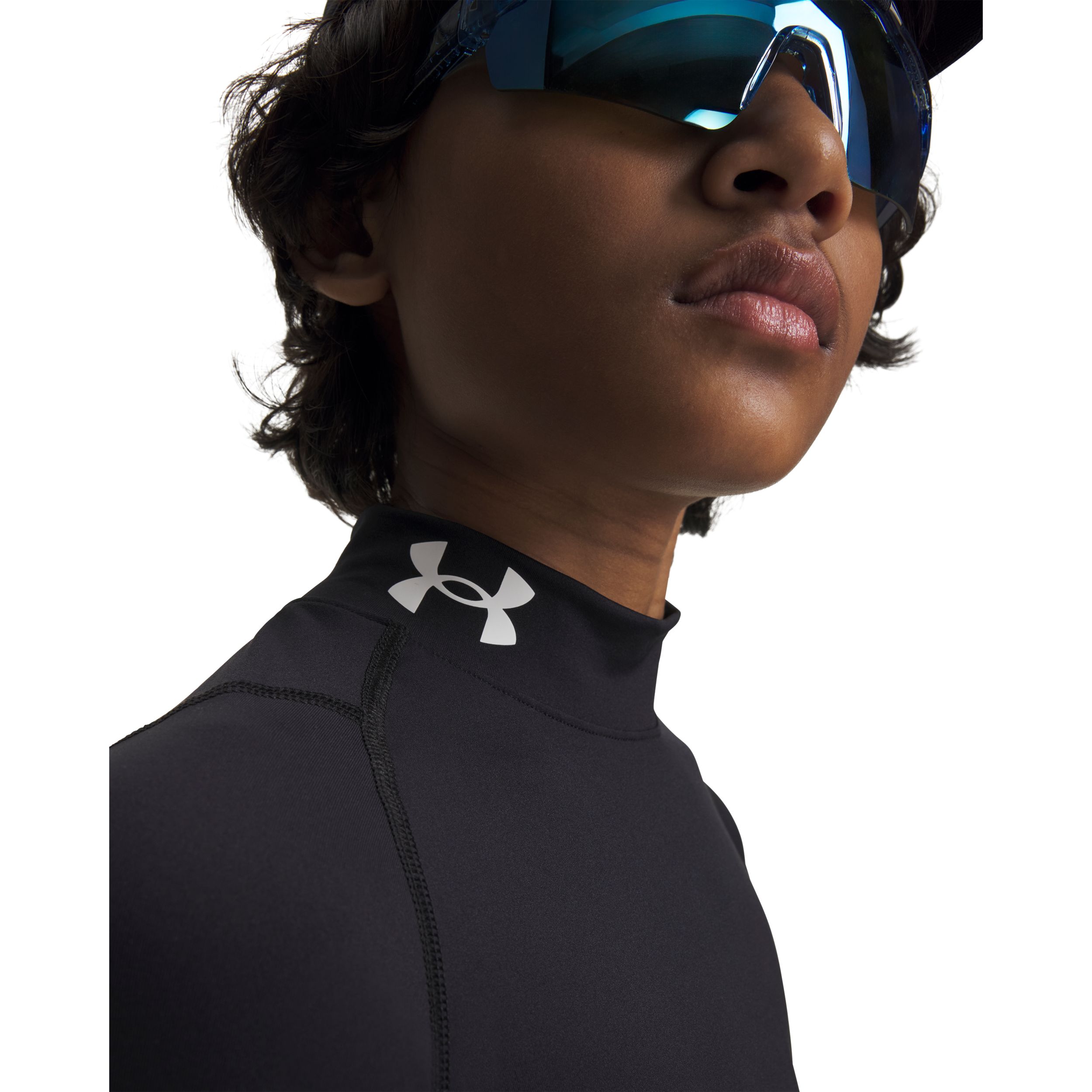 Under Armour Kids' Armour HeatGear® Mock Short Sleeve T-Shirt
