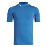 Under Armour Kids' Armour HeatGear® Mock Short Sleeve T-Shirt Front_Flat