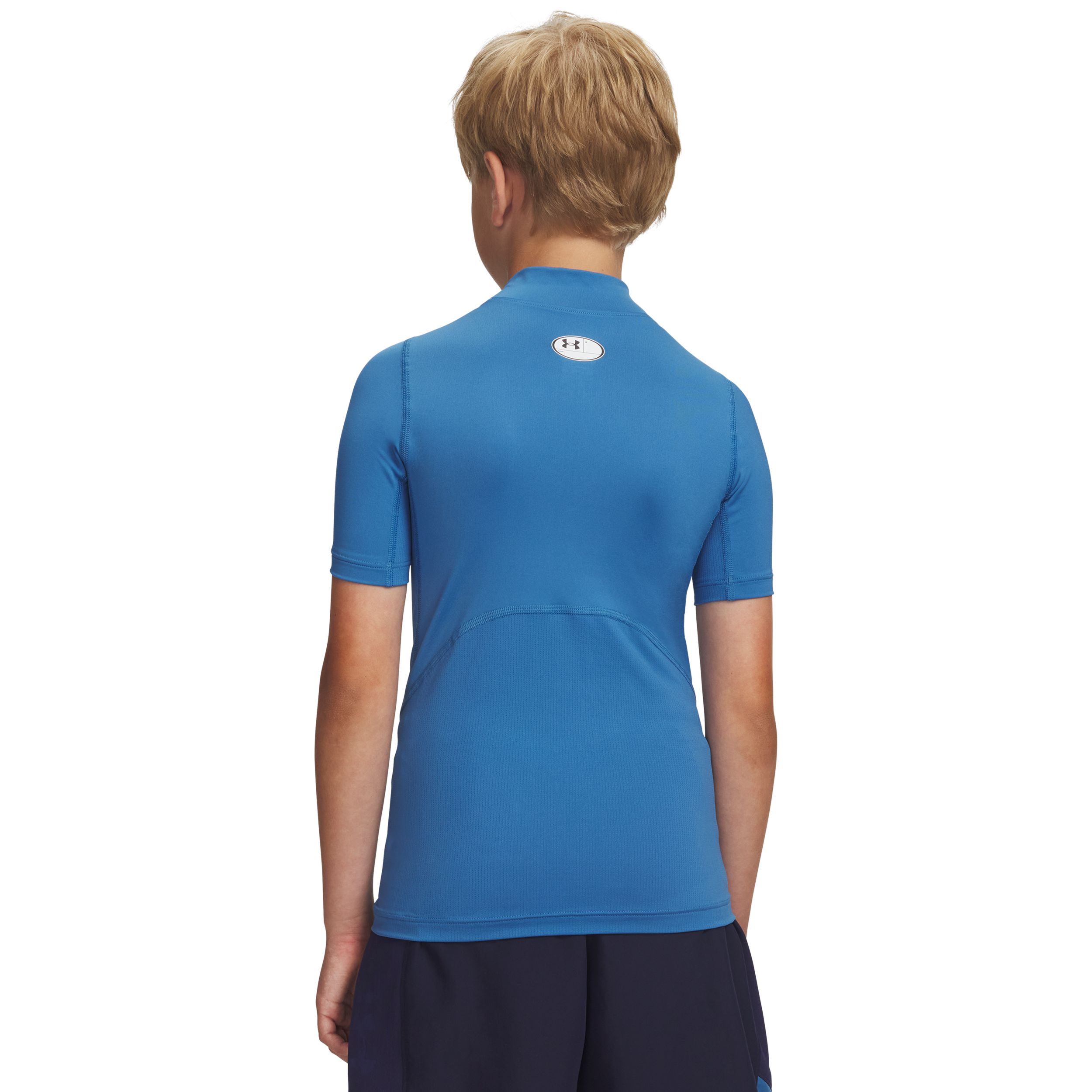 Under Armour Kids' Armour HeatGear® Mock Short Sleeve T-Shirt