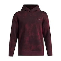 Under Armour Boys' Icon Fleece Washed Hoodie Front_Flat