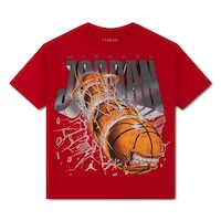Jordan Boys' Monster Ball Short Sleeve T-Shirt Front_Flat