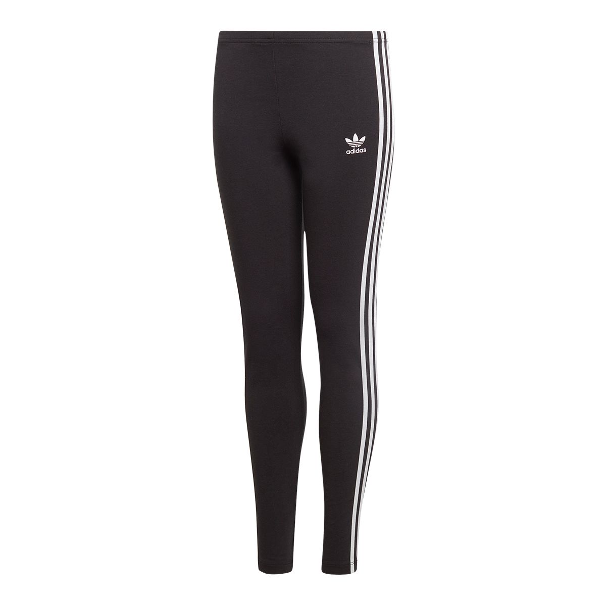 adidas Originals Girls' 3-Stripe Leggings