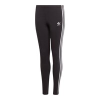 adidas Originals Girls' 3-Stripe Leggings Front_Angled_Left
