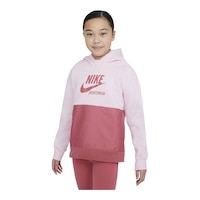 Nike Girls' Heritage Hoodie, Kids', Pullover, Fleece Front_Angled_Left
