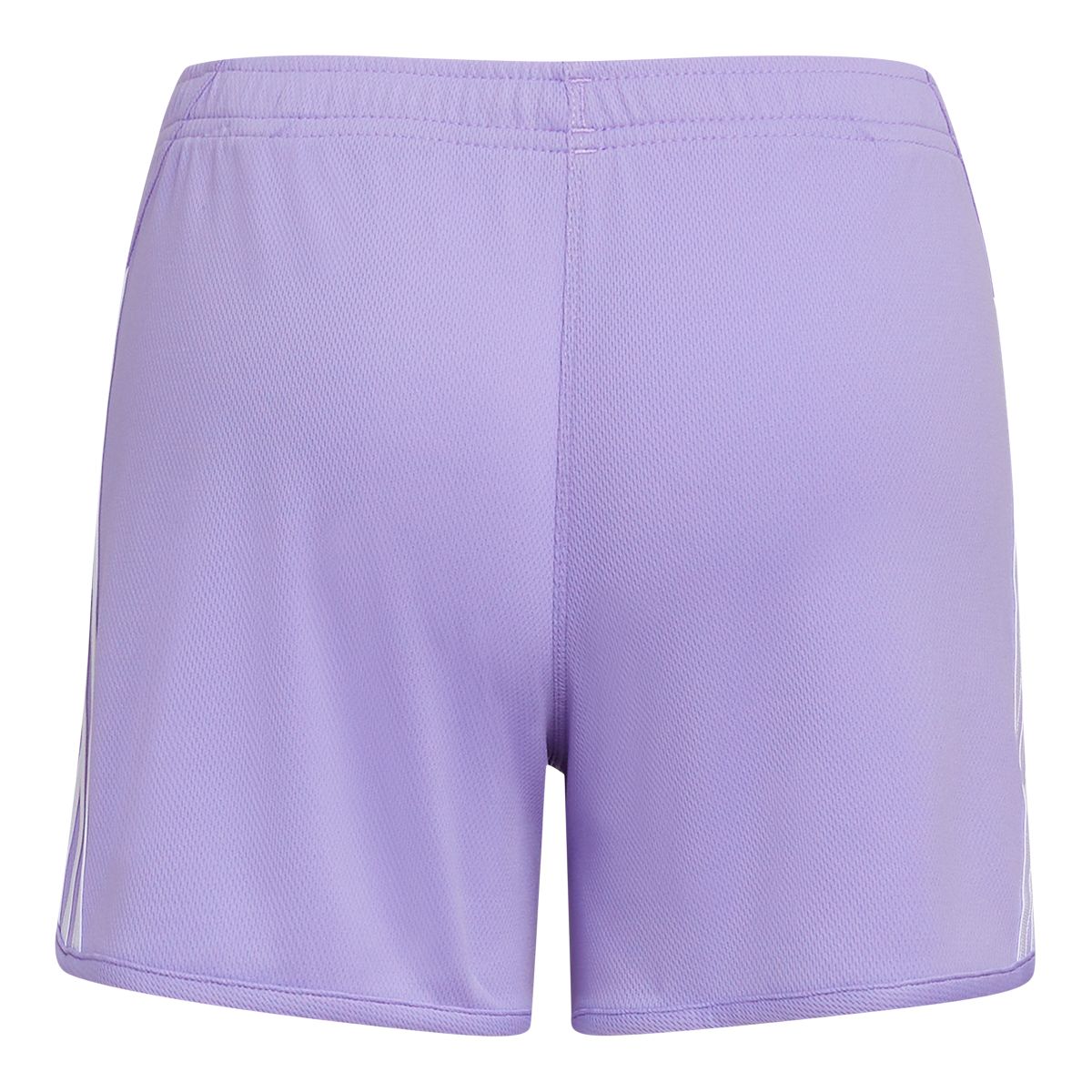 adidas Girls' Stripe Mesh Shorts