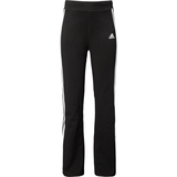 adidas Girls' 3-Stripe Flare Pants Front_Flat