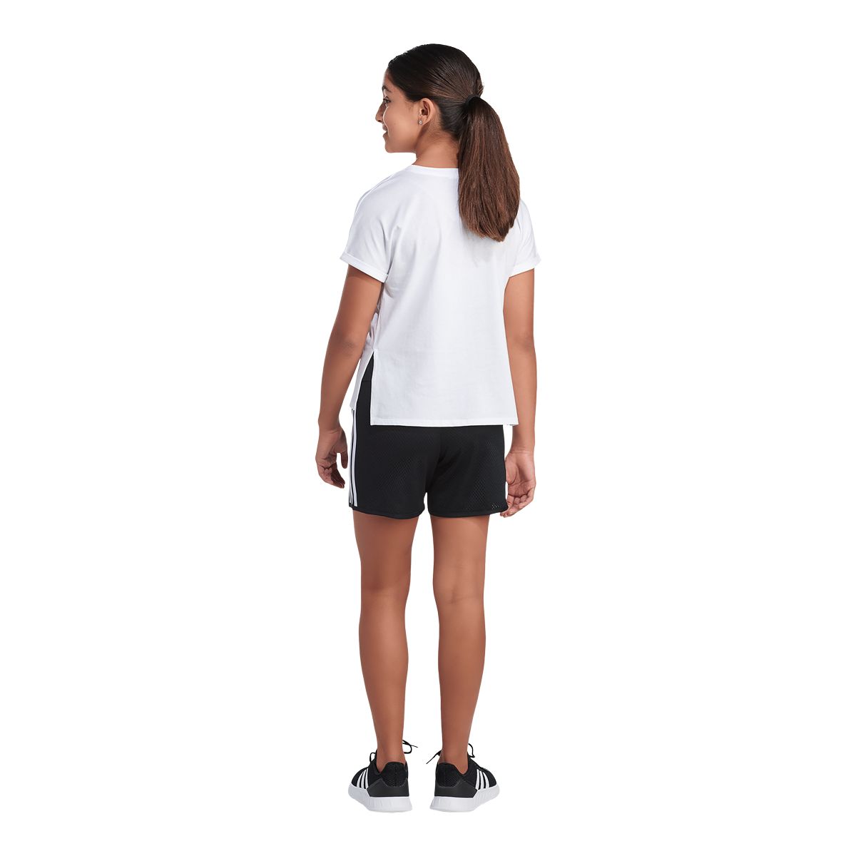 adidas Girls' Dolman Waist T Shirt