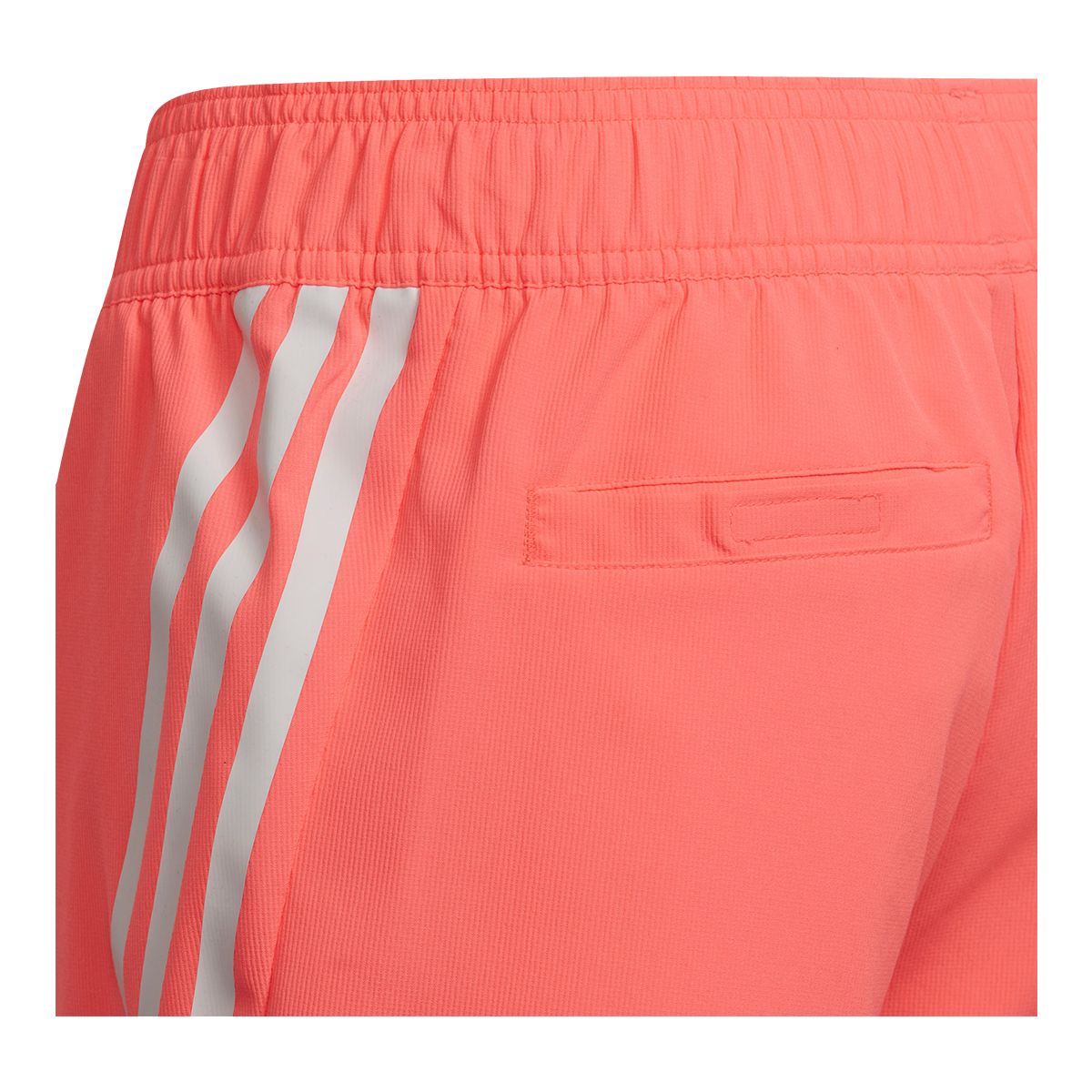 adidas Girls' AEROREADY 3-Stripe Woven Shorts
