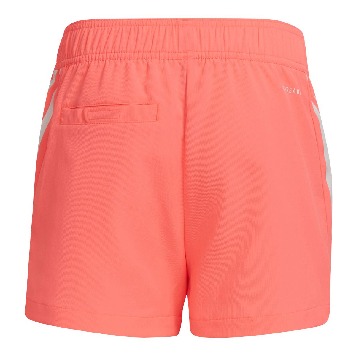 adidas Girls' AEROREADY 3-Stripe Woven Shorts