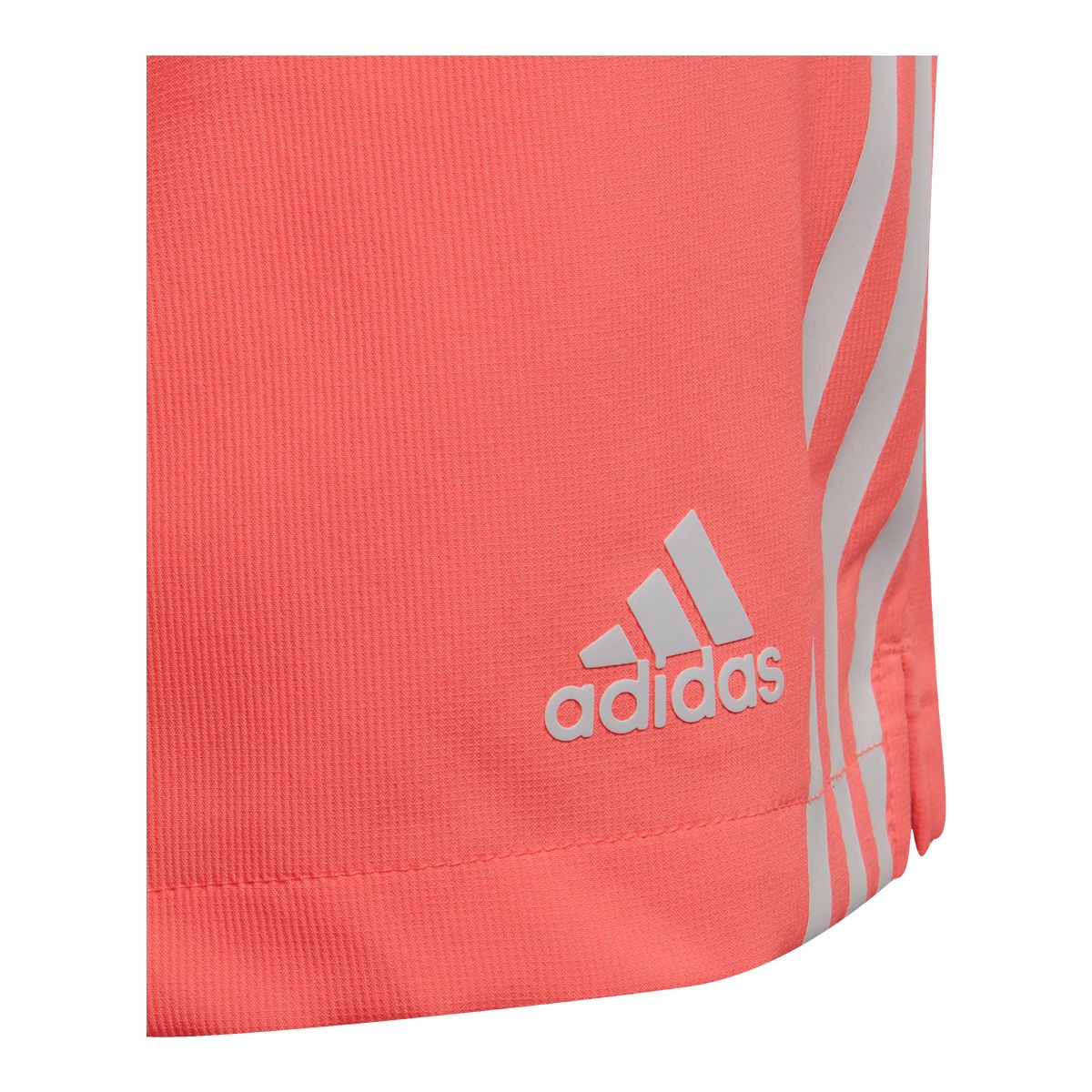 adidas Girls' AEROREADY 3-Stripe Woven Shorts