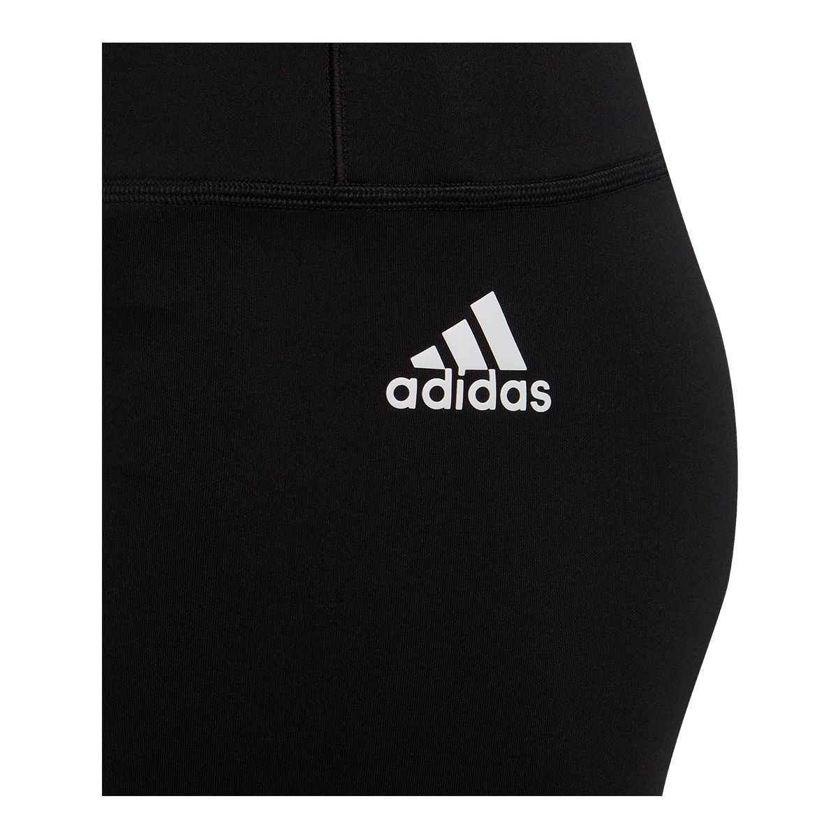 adidas Girl's Believe This 3-Stripe 7/8 Tights