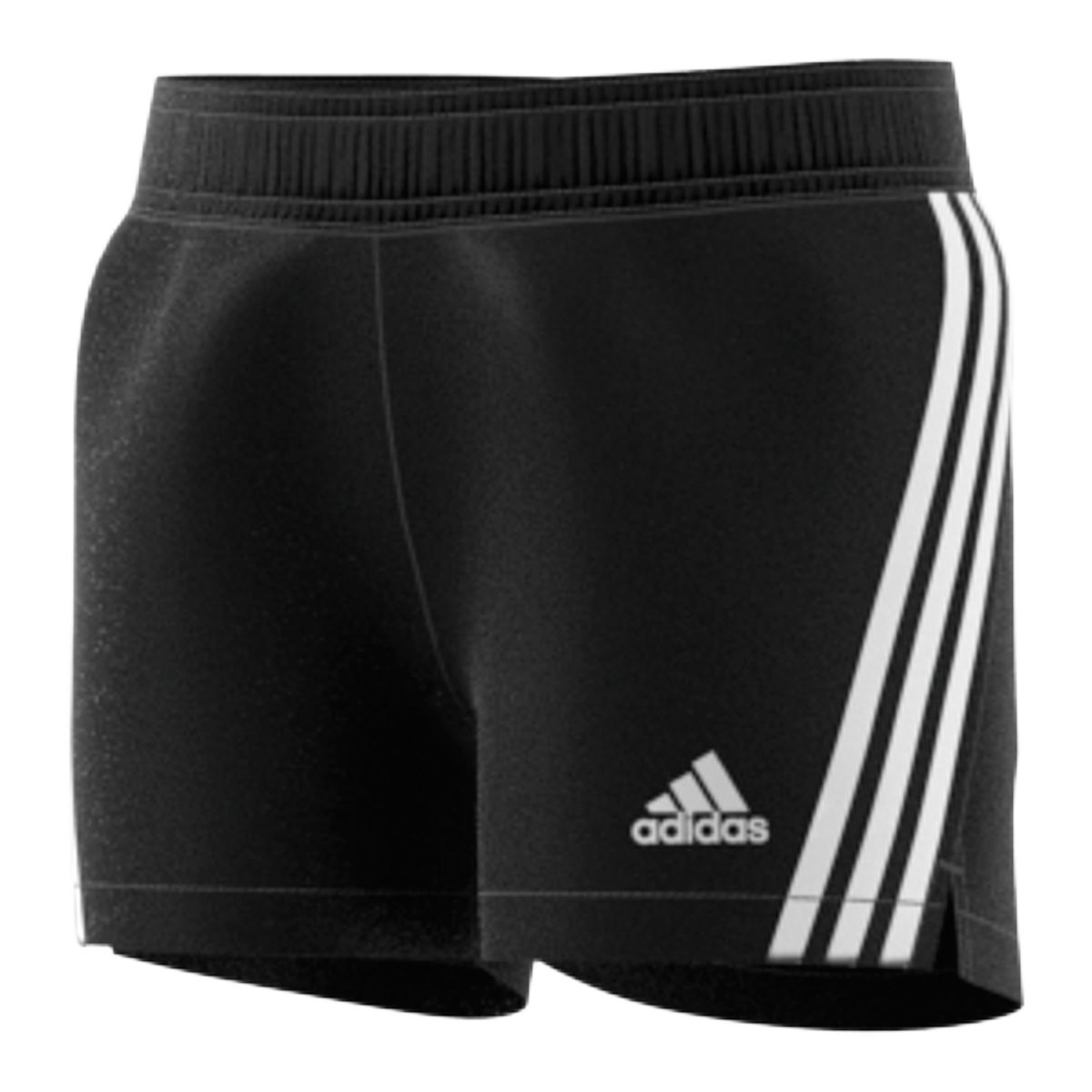 adidas Girls' AEROREADY 3-Stripe Woven Shorts