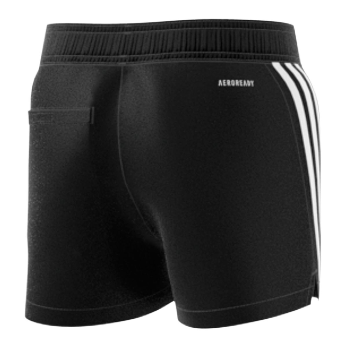 adidas Girls' AEROREADY 3-Stripe Woven Shorts
