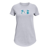 Under Armour Girls' Live Scoop T Shirt Front_Flat