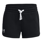 Under Armour Girls' Rival Fleece Shorts Front_Flat