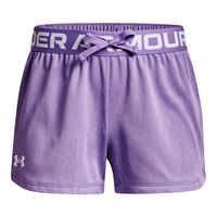 Under Armour Girls' Play Up Twist Shorts Front_Flat
