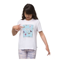 Vans Girls' Box Butter Floral T Shirt Front_Angled_Left