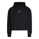 Jordan Girls' Jumpman Hoodie, Kids', Pullover, Cotton, Kangaroo Pocket Front_Flat