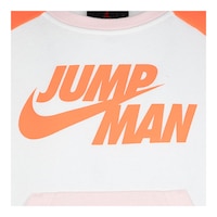 Jordan Girls' Jumpman Hoodie, Kids', Pullover, Cotton, Kangaroo Pocket CloseUp