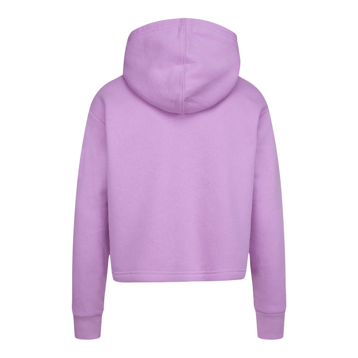 Converse Girl's 7-16 Years CT Script Shine Long Sleeve Cropped Hoodie Sweatshirt