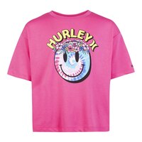 Hurley Girls' Smiley Tie Dye T Shirt Front_Flat