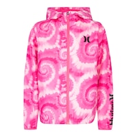 Hurley Girls' Core Printed Jacket Front_Flat