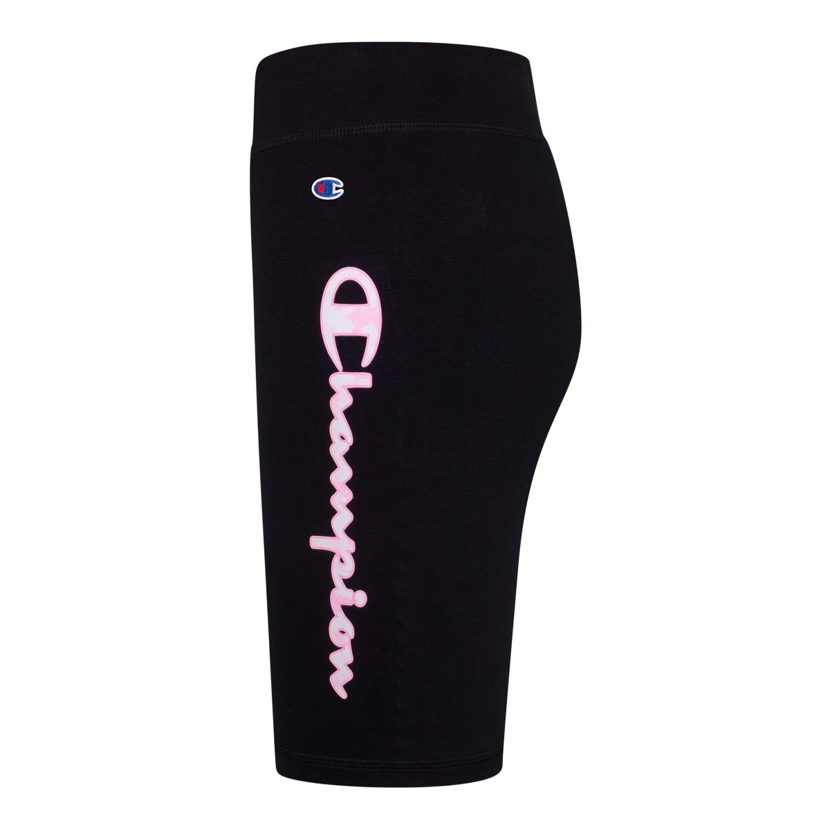 Champion Girls' Tie Dye Script Biker Shorts