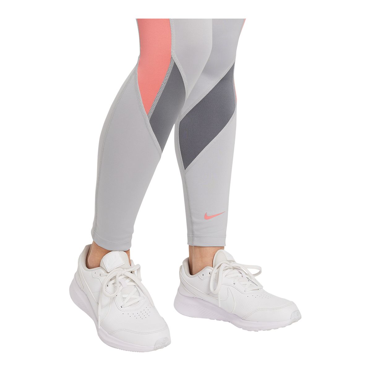 Nike Girls' Dri-FIT One Leggings, Kids', High Waisted, Athletic, Training
