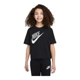 Nike Sportswear Girls' Essential Boxy Dance T Shirt Front_Flat