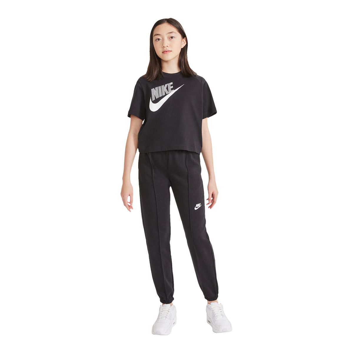 Nike Sportswear Girls' Plus Size French Terry Fleece Pants