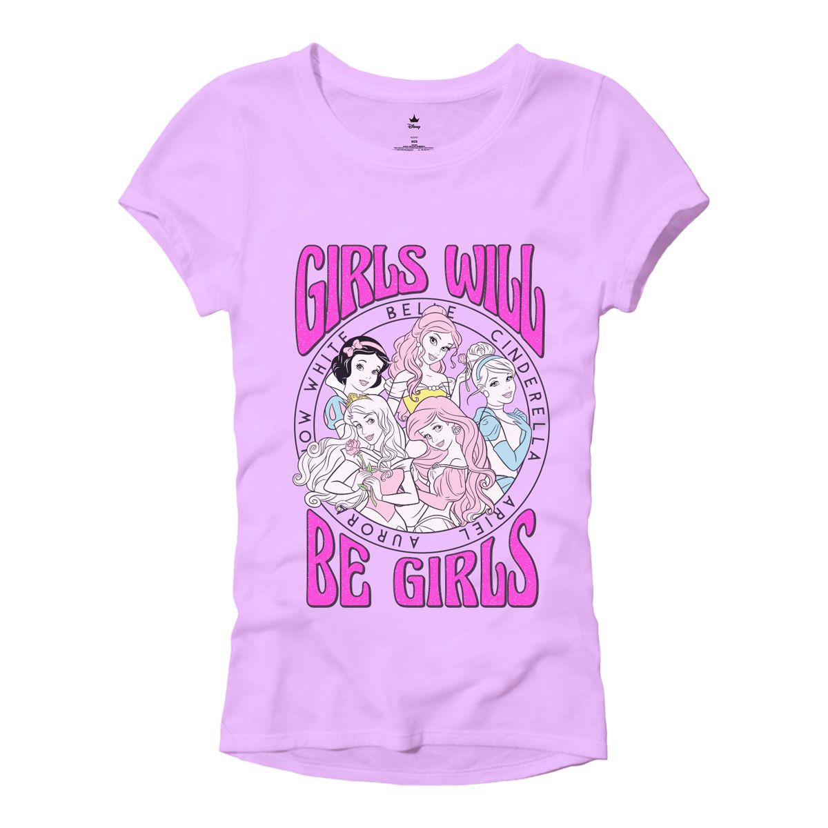 Character Princess Girls Will Be Girls Long Sleeve T Shirt