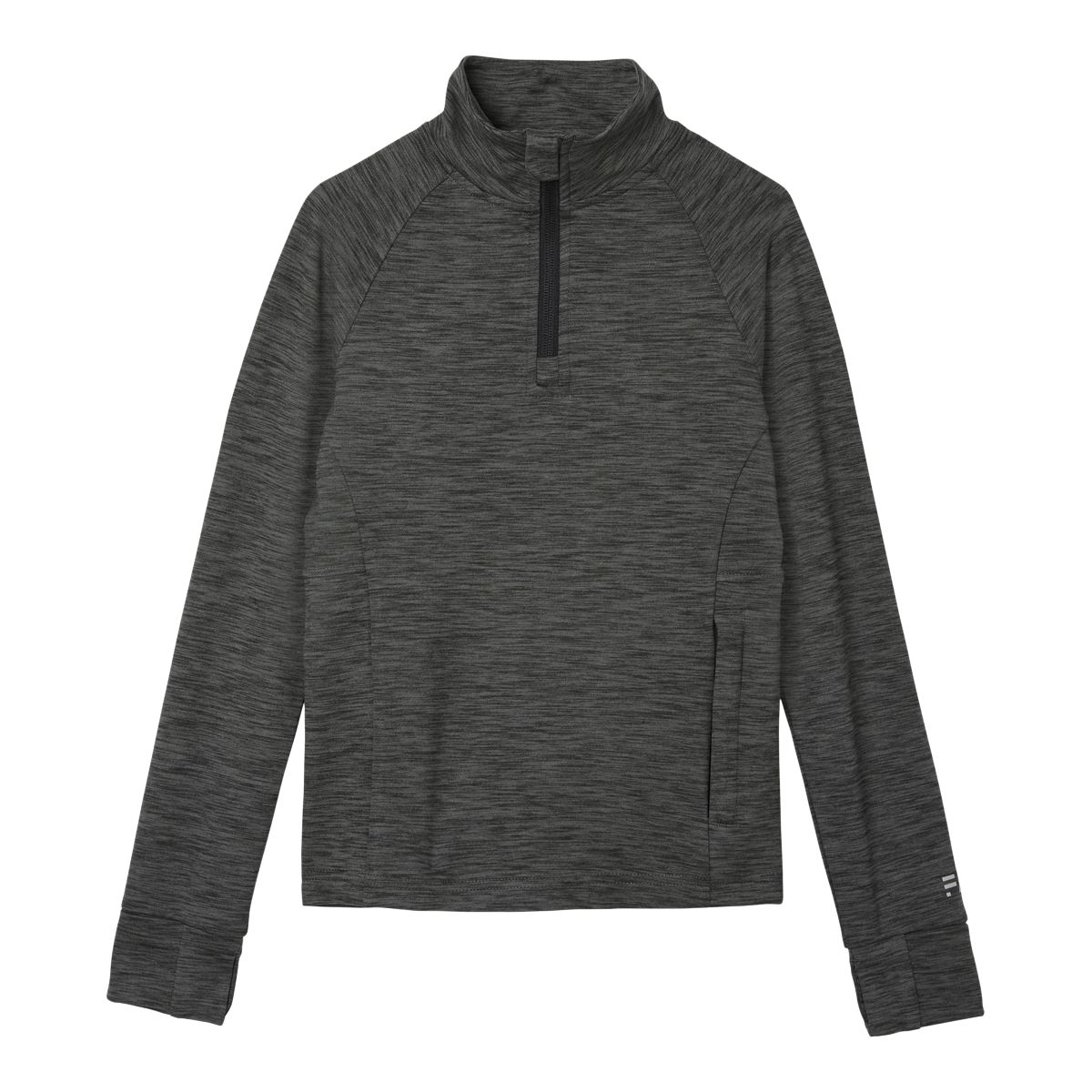 FWD Girls' Outdoor Training 1/2 Zip Long Sleeve Shirt