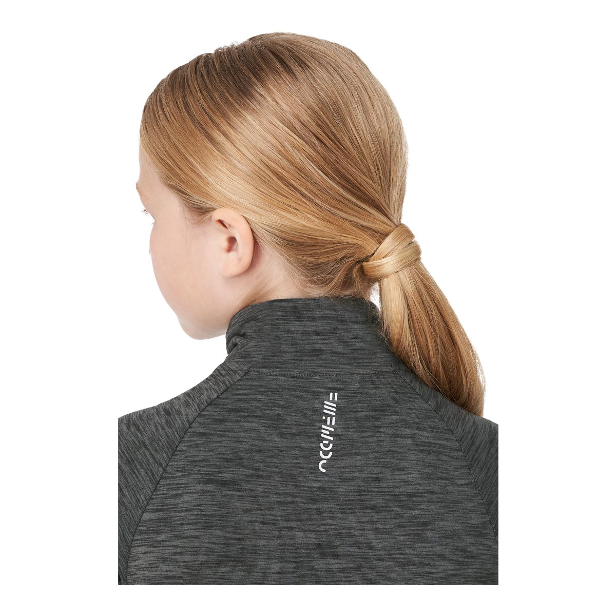 FWD Girls' Outdoor Training 1/2 Zip Long Sleeve Shirt