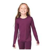 FWD Girls' Word Play Layering Long Sleeve Shirt Front_Flat