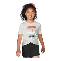 FWD Girls' Joyful Expressions Twist T Shirt Front_Flat