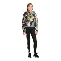 adidas Girls' All Over Print Fleece Hoodie Front_Three_Fourths_Angled_Right