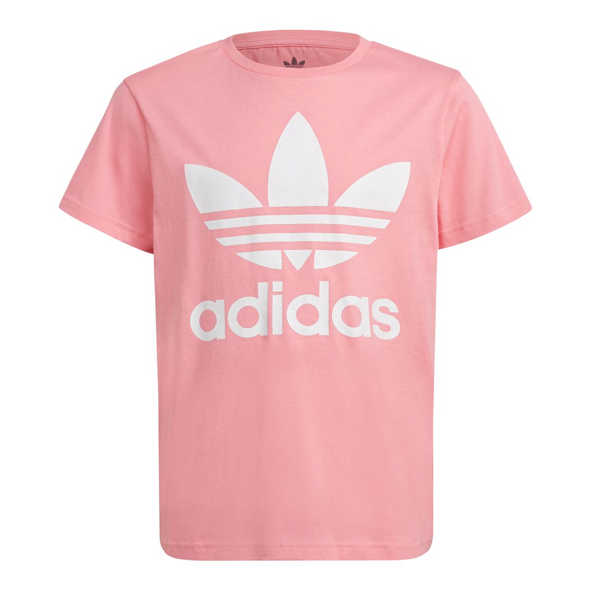 adidas Originals Girls' Trefoil T Shirt
