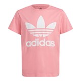 adidas Originals Girls' Trefoil T Shirt Front_Flat