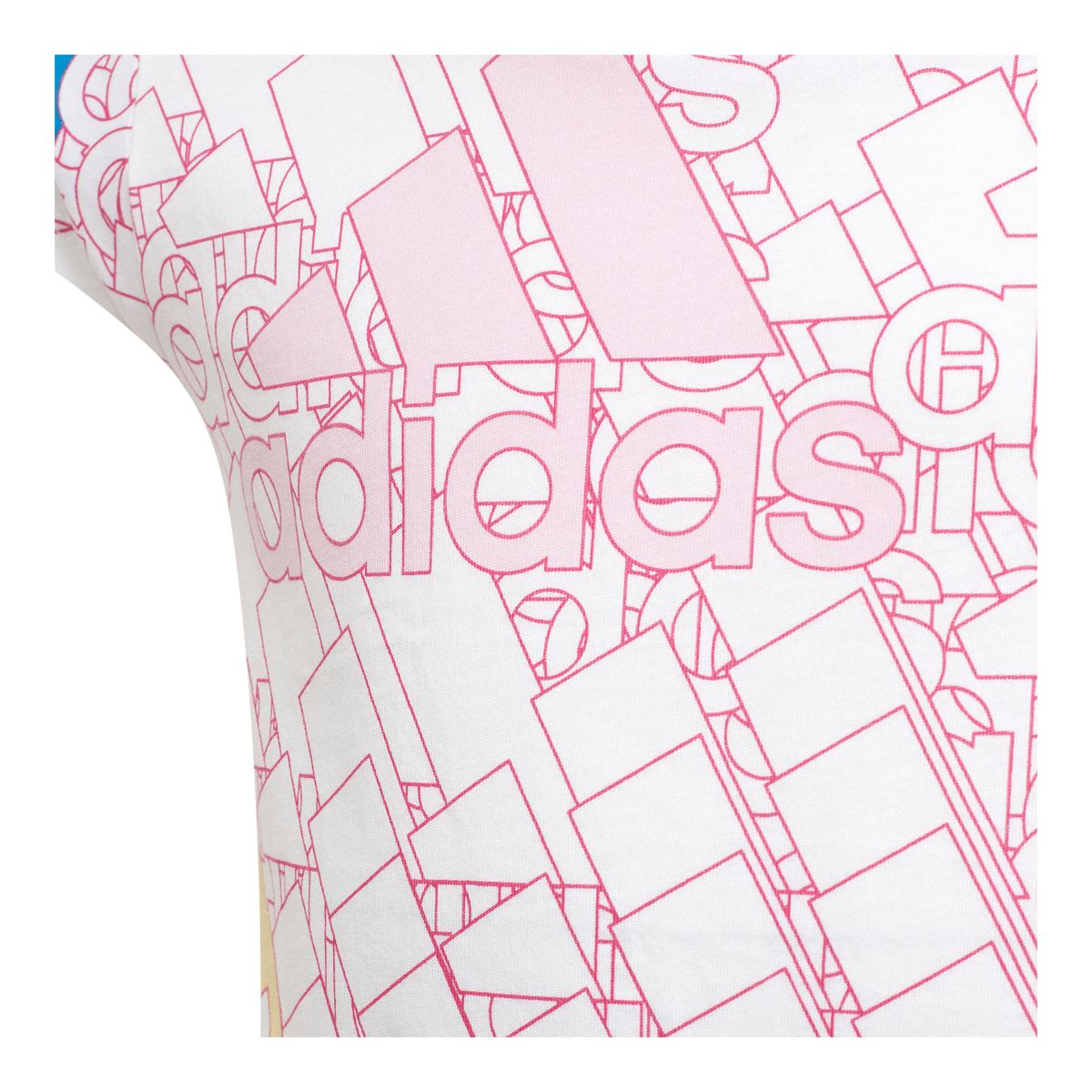 adidas Girls' Essential Big Logo T Shirt