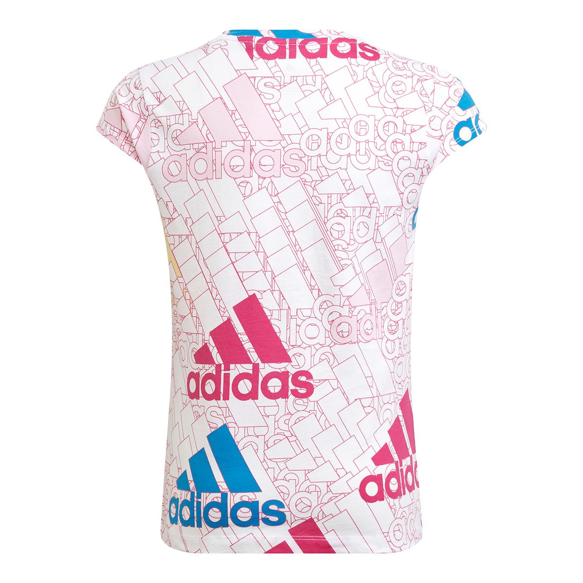 adidas Girls' Essential Big Logo T Shirt