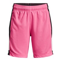 Under Armour Girls' Baseline Basketball Shorts Front_Flat