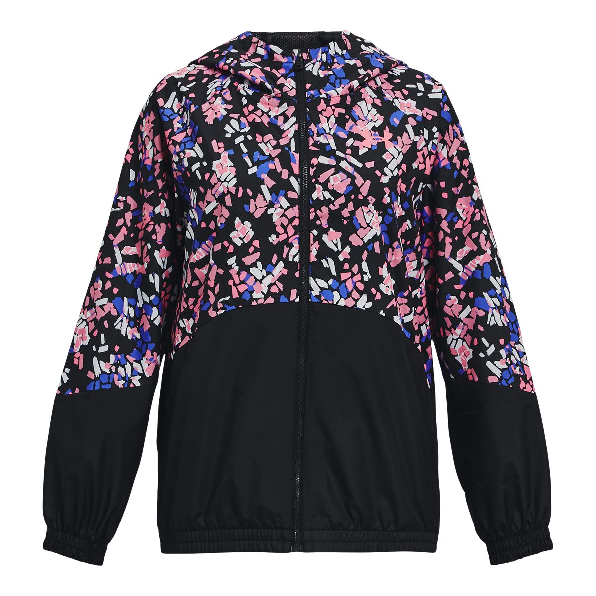 Under armour best sale girls track jacket