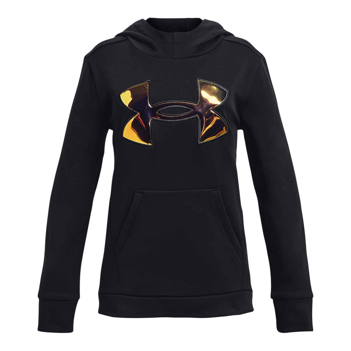 Under Armour Girls' Armour Fleece Iridescent Big Logo Hoodie | SportChek