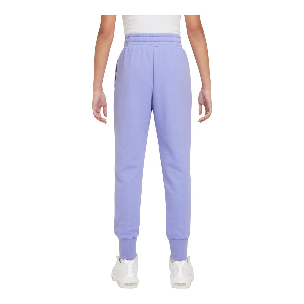 Nike Girls' Club French Terry Sweatpants, Kids', High Waisted, Athletic