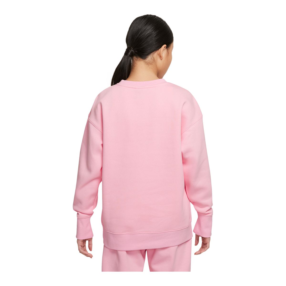 Nike Girls' Club Hoodie, Kids', Pullover, Fleece