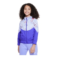 Nike Sportswear Girls' Icon Clash Jacket Front_Angled_Left